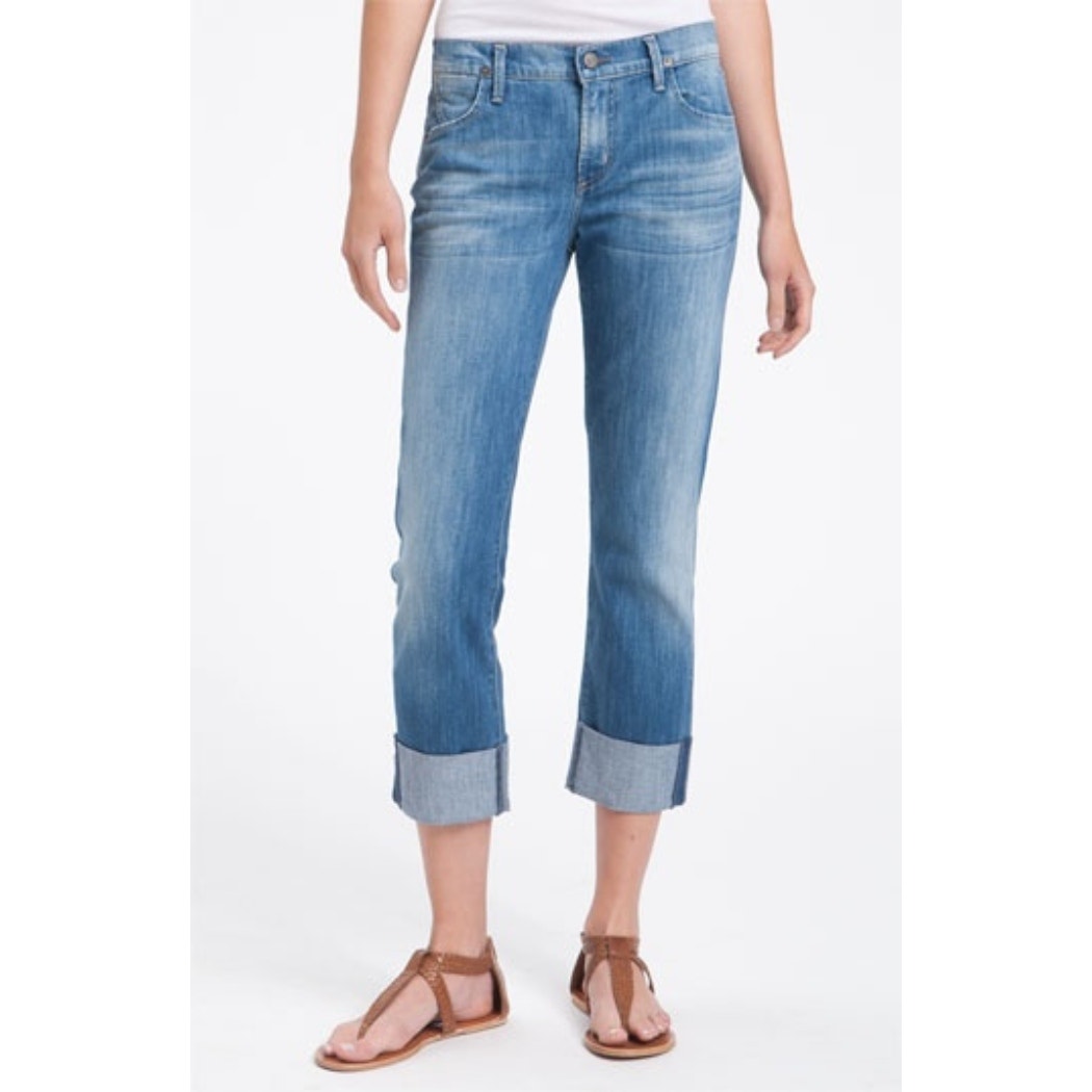Citizens Of Humanity Dani Cropped Straight Leg Jeans Mid Rise Womens Size 30